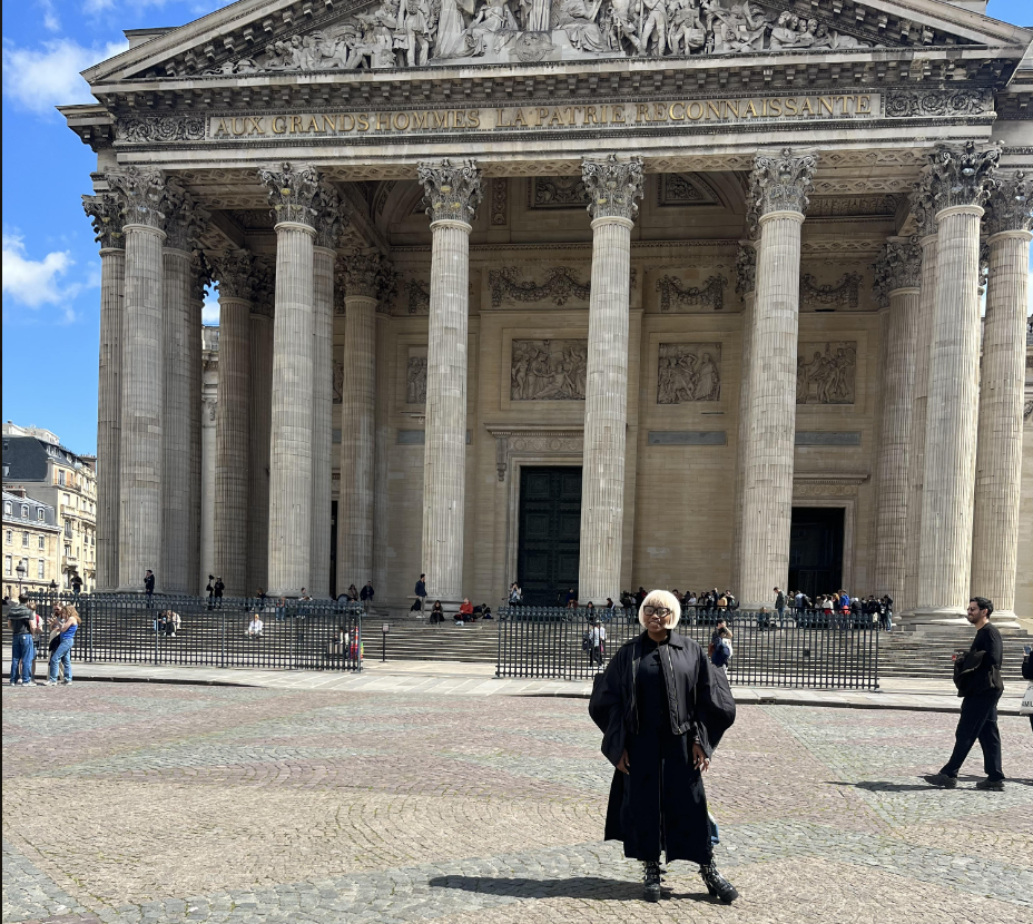 jeannine at the Pantheon 