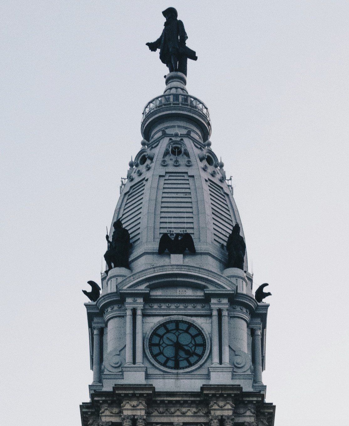 william penn on city hall 